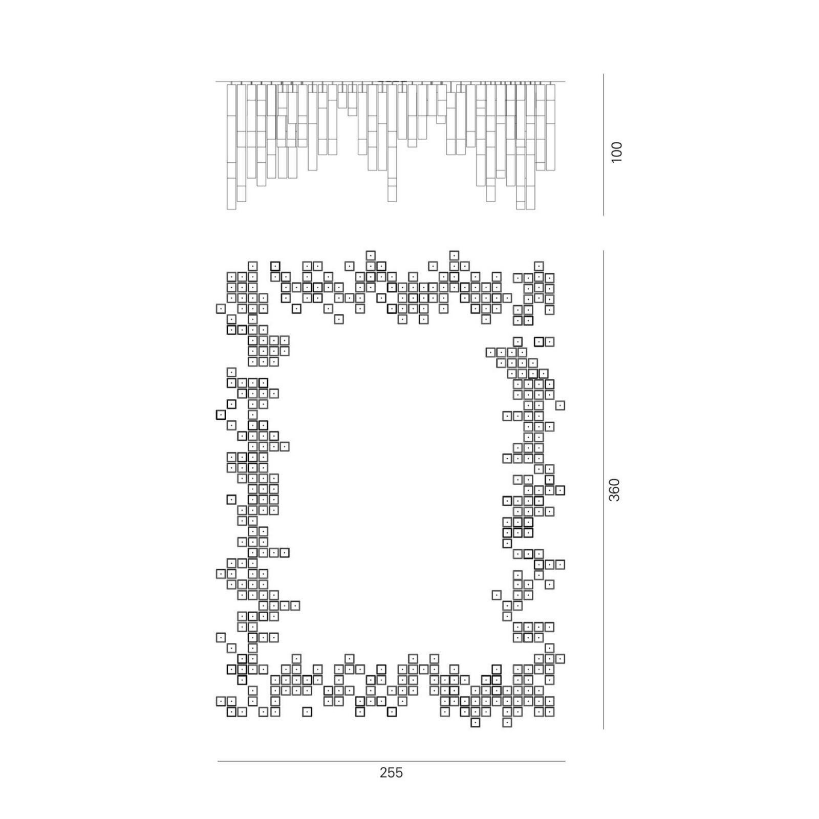 bespoke luxury glass chandelier - custom build chandelier