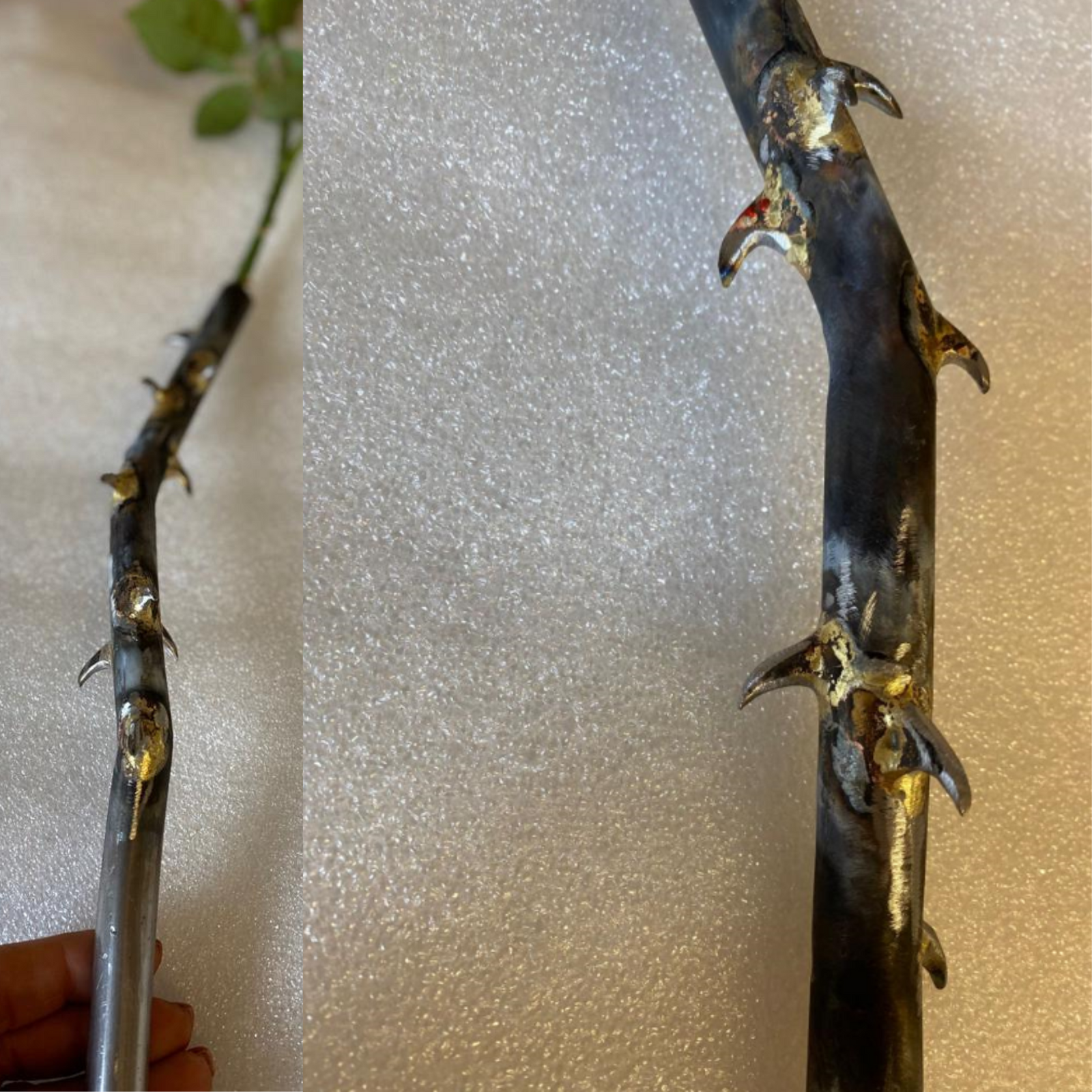 Custom Blown Glass Rose Ceiling Pendant Concept | Art Glass Chandelier | Bespoke Sculptural Lighting