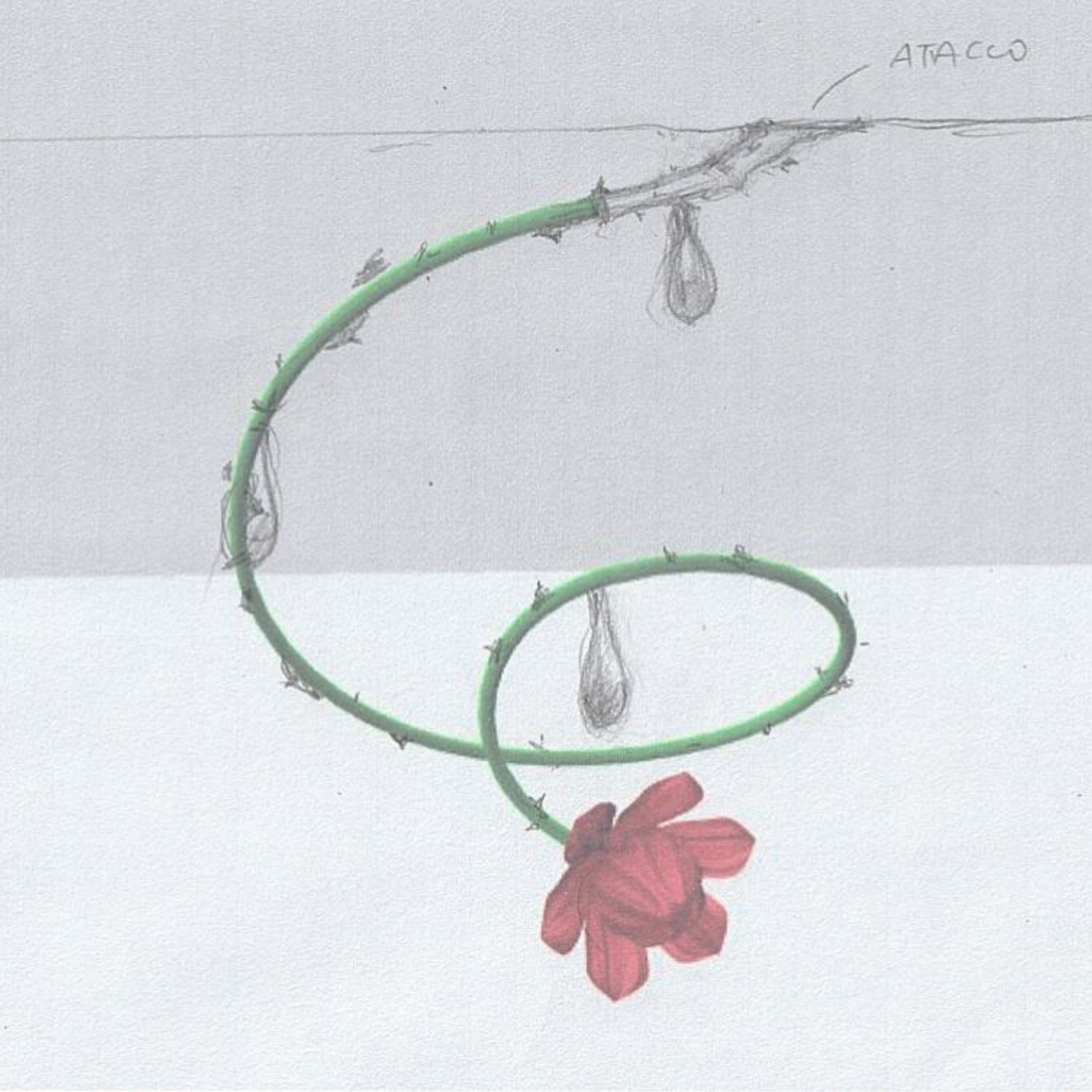 Custom Blown Glass Rose Ceiling Pendant Concept | Art Glass Chandelier | Bespoke Sculptural Lighting